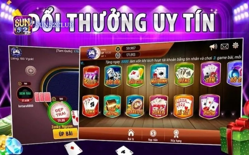 game bài đổi thưởng uy tín