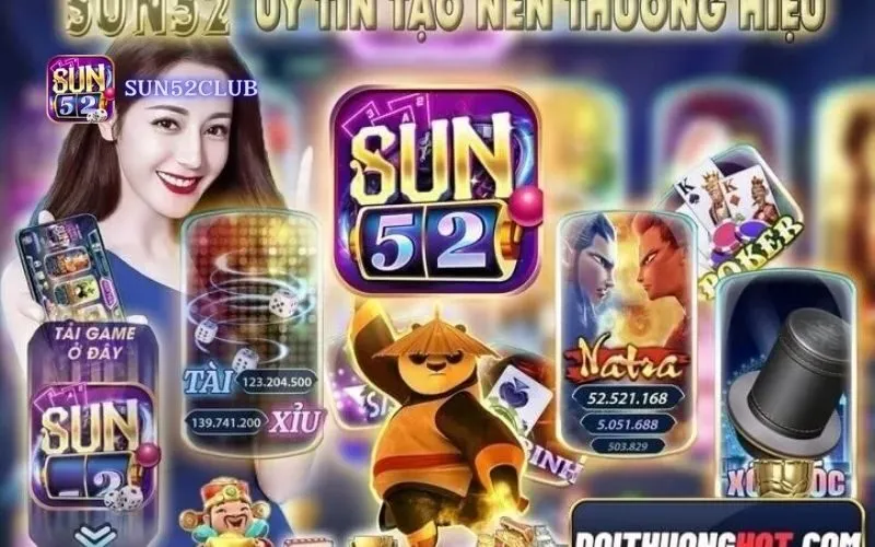 Cổng game bài Sun52 uy tín